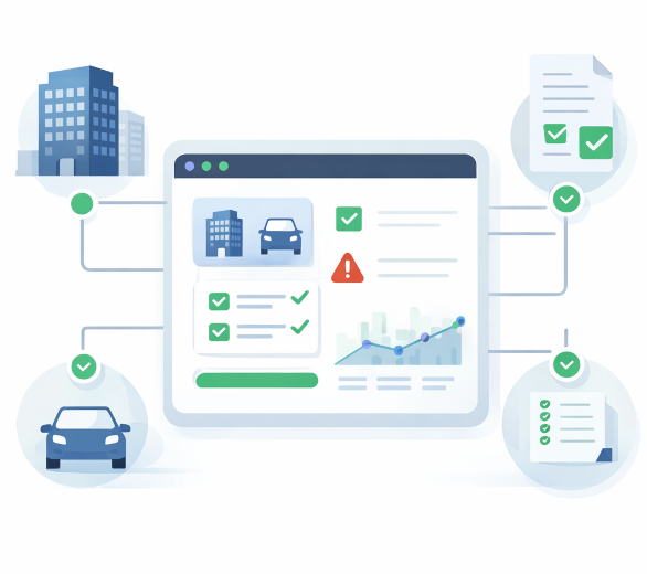 Interface Sitadel — gestion des interventions