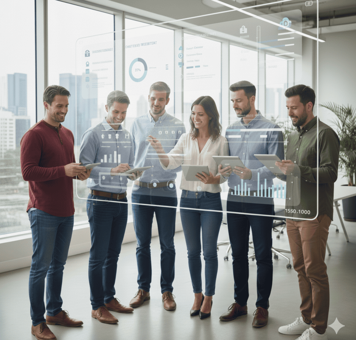 Interface de la solution Sitadel — tableau de bord GMAO Services Généraux